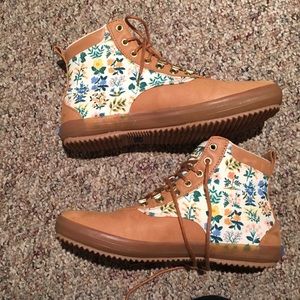 Keds x Rifle Paper Co. Scout Boot Leather Wildflow